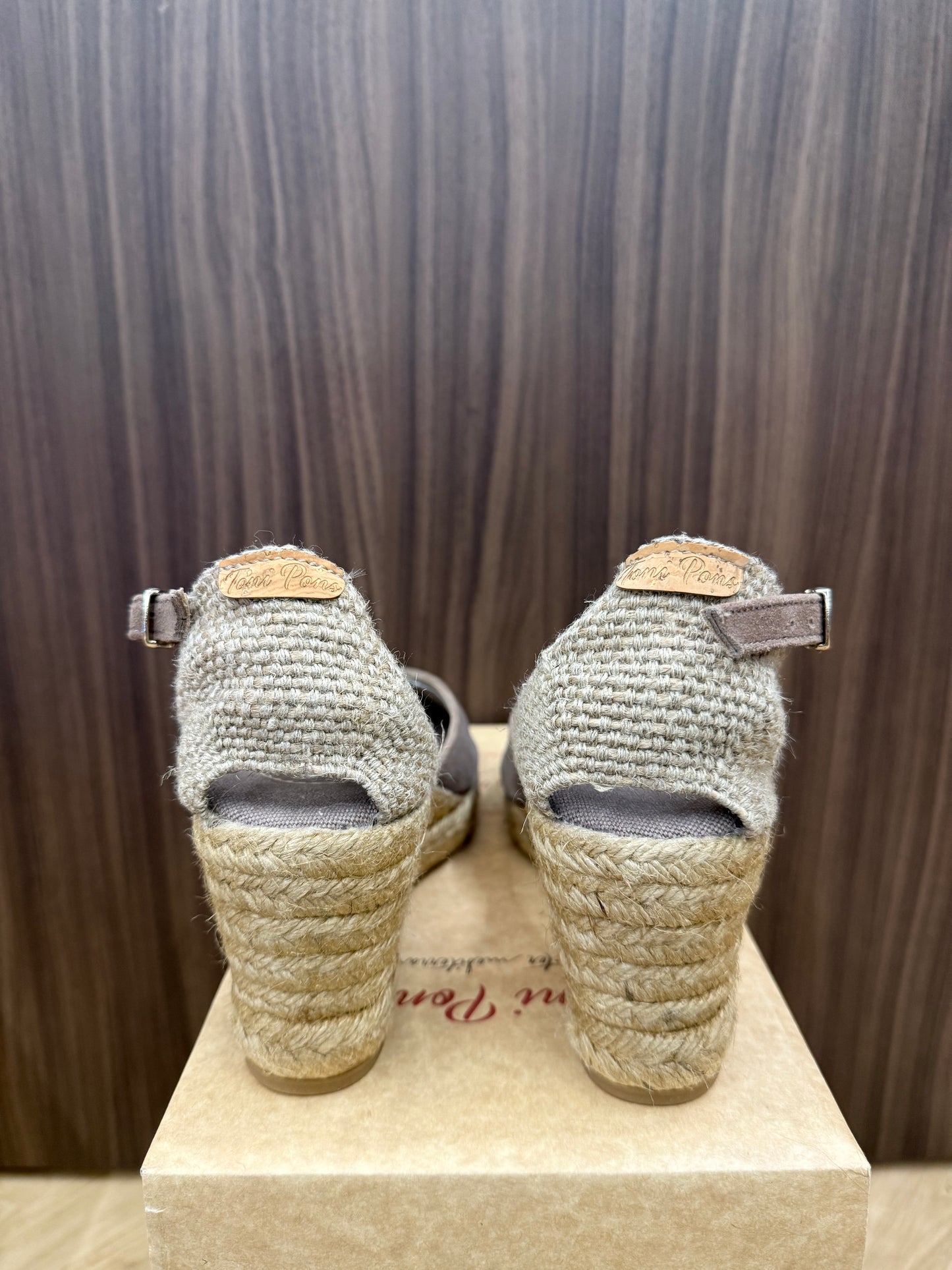 ALPARGATA CON TACON SUEDE