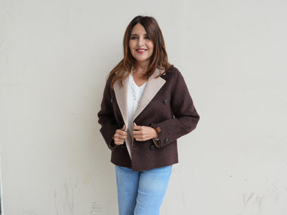 CHAQUETA BLAZER REVERSIBLE