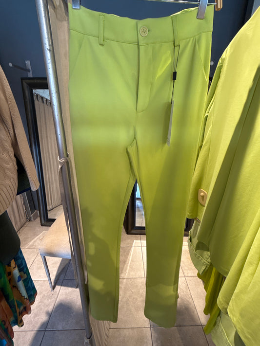 Pantalón limón algodón